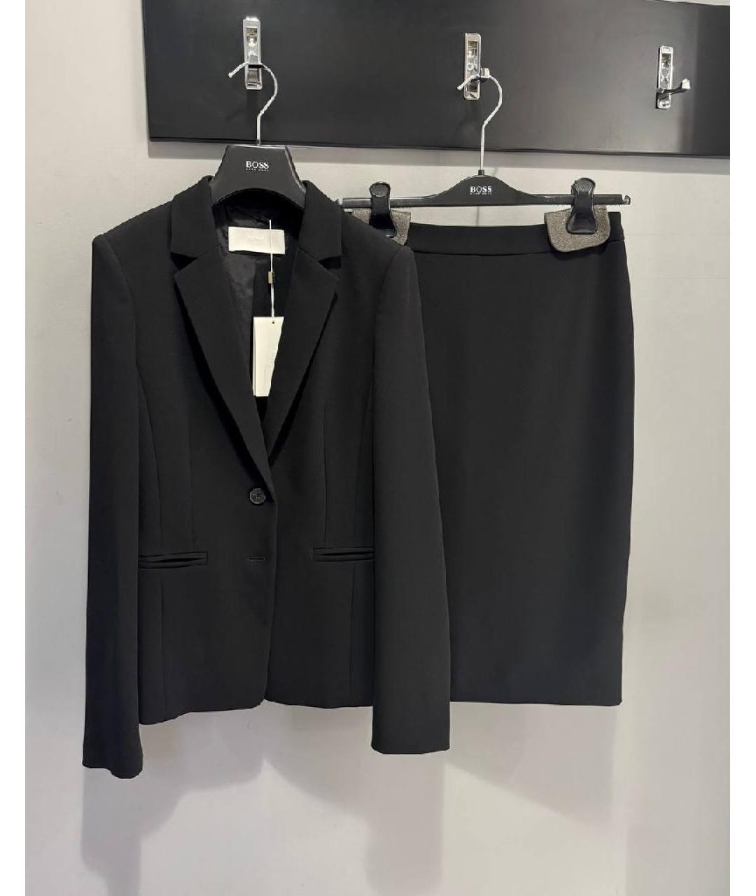 HUGO BOSS Черный синтетический костюм с юбками, фото 5