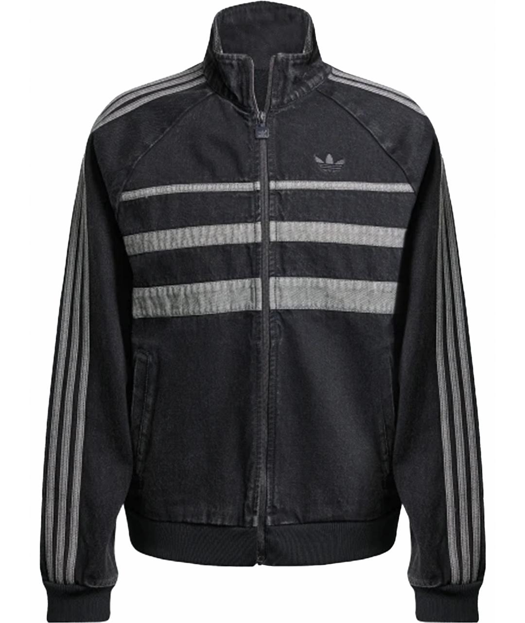 ADIDAS Черная хлопковая куртка, фото 1