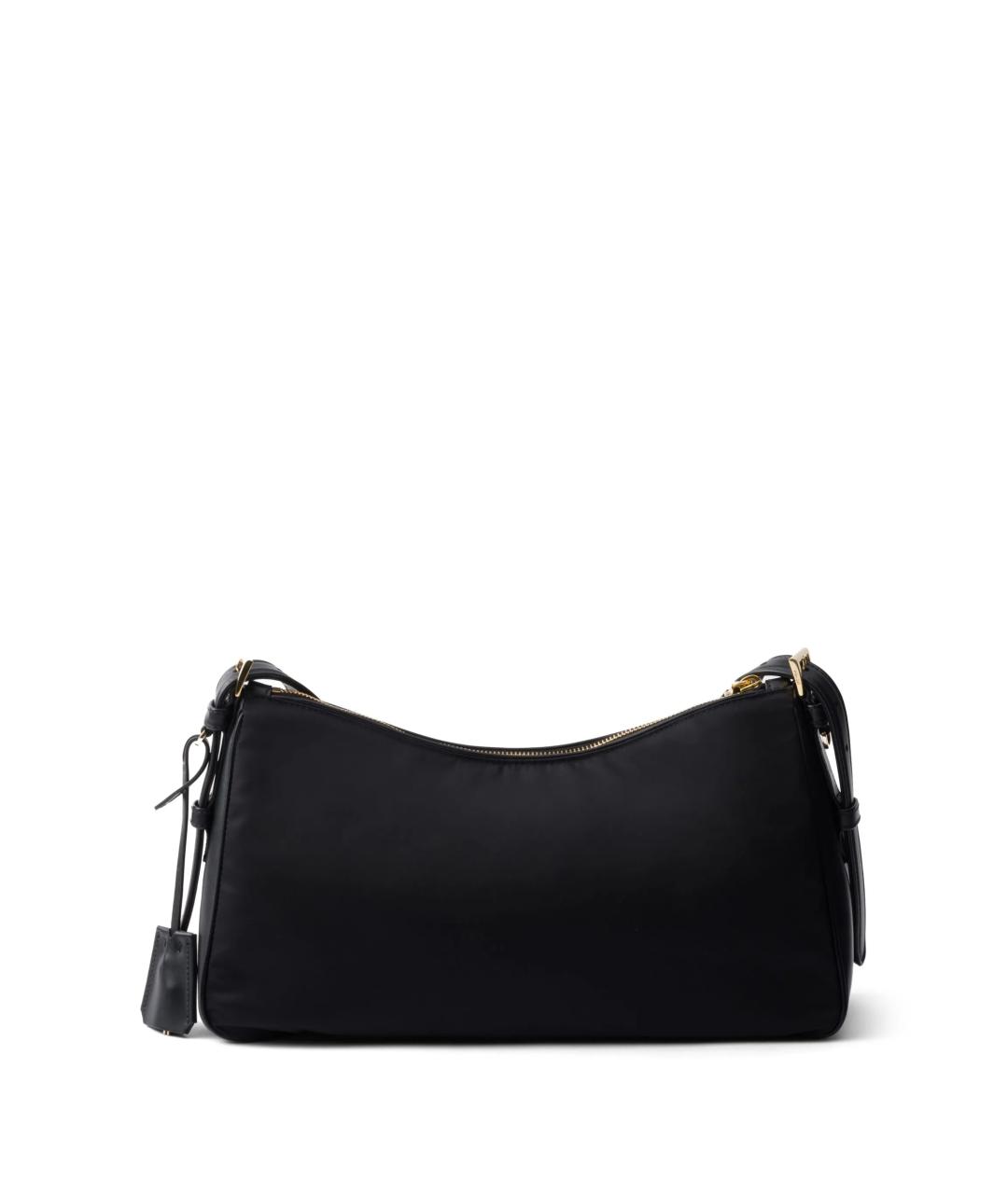 PRADA Черная синтетическая сумка через плечо, фото 2