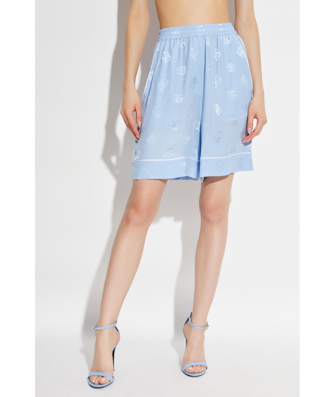 DOLCE&GABBANA Голубые шорты, фото 3