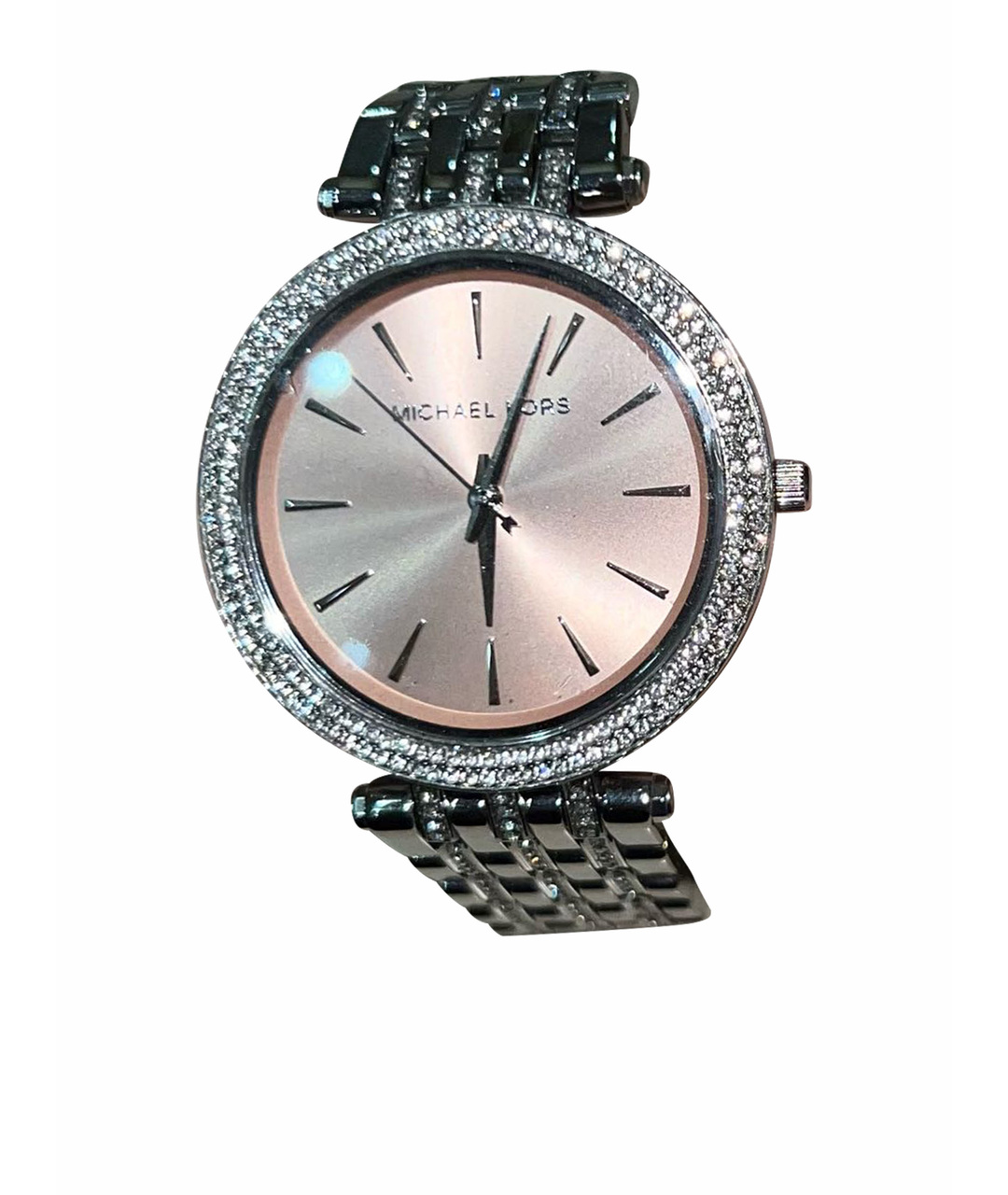 MICHAEL KORS Серебряные металлические часы, фото 1
