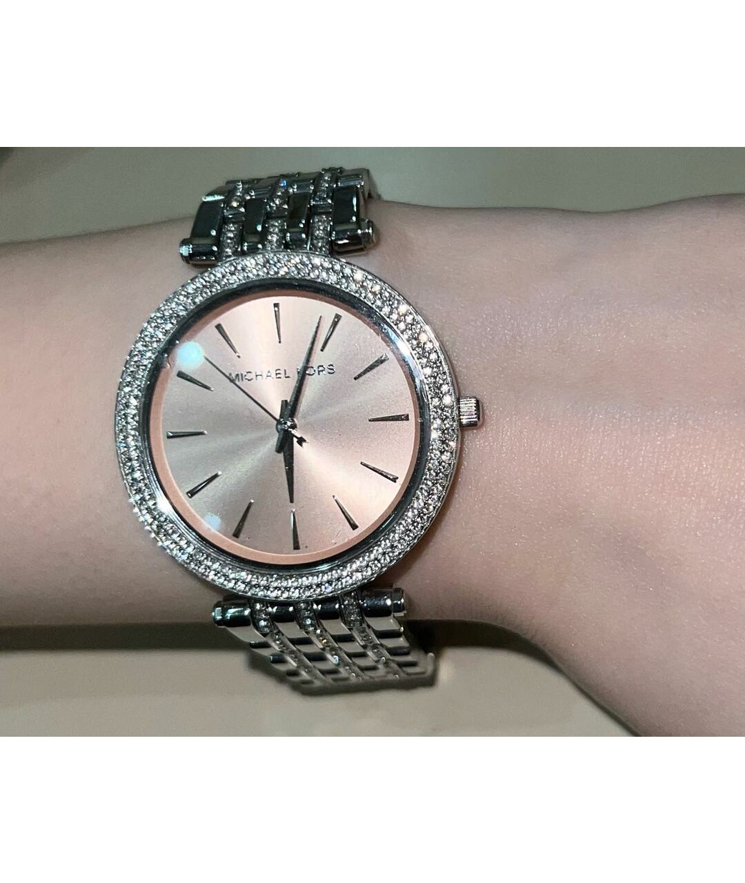 MICHAEL KORS Серебряные металлические часы, фото 4