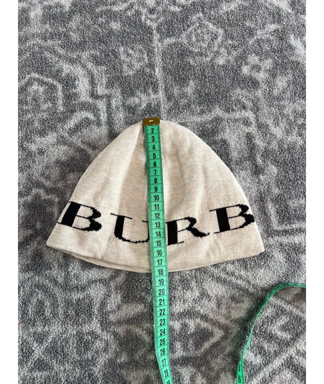 BURBERRY Хлопковая шапка, фото 3