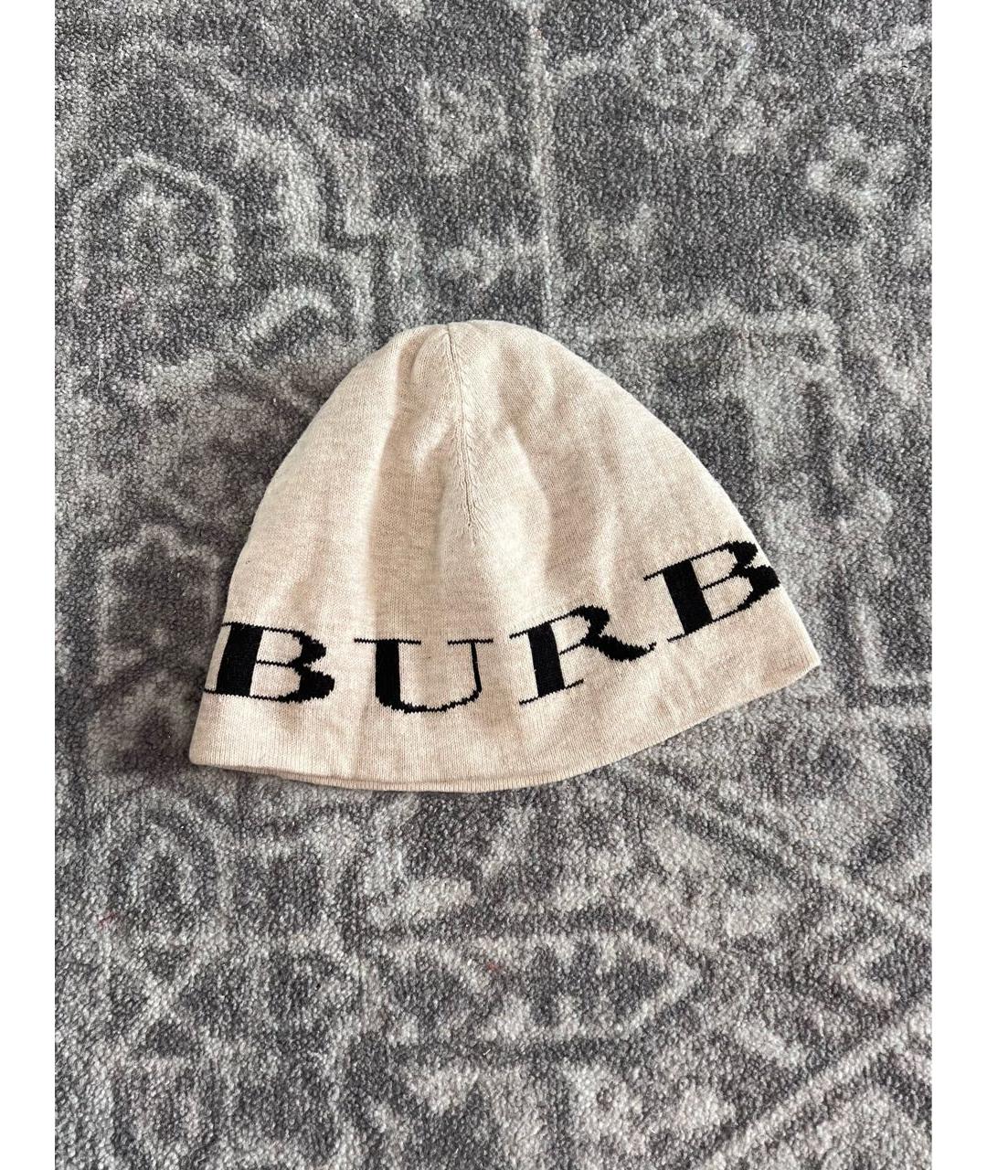 BURBERRY Хлопковая шапка, фото 2