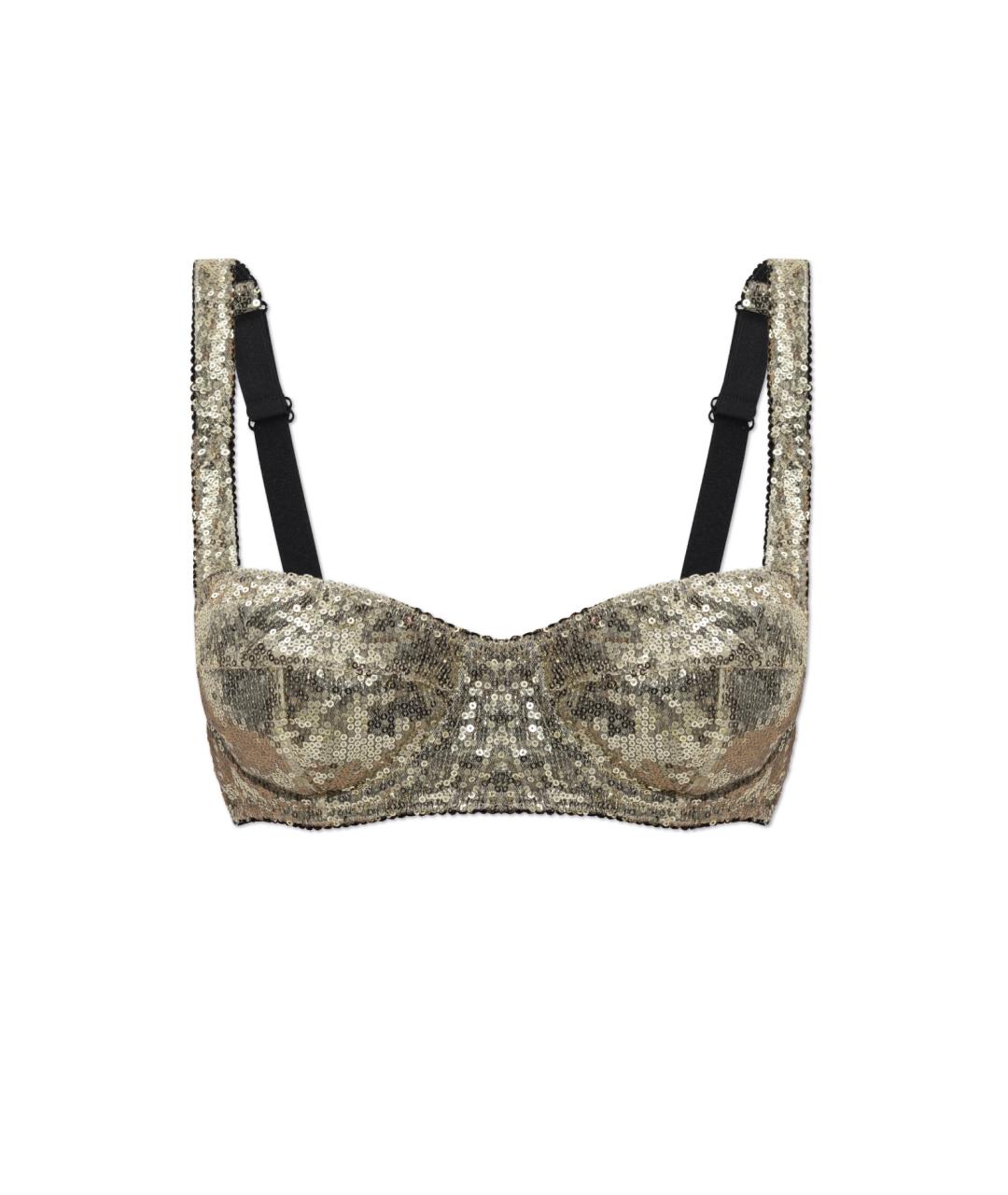 DOLCE&GABBANA Золотой бюстгалтеры, фото 1