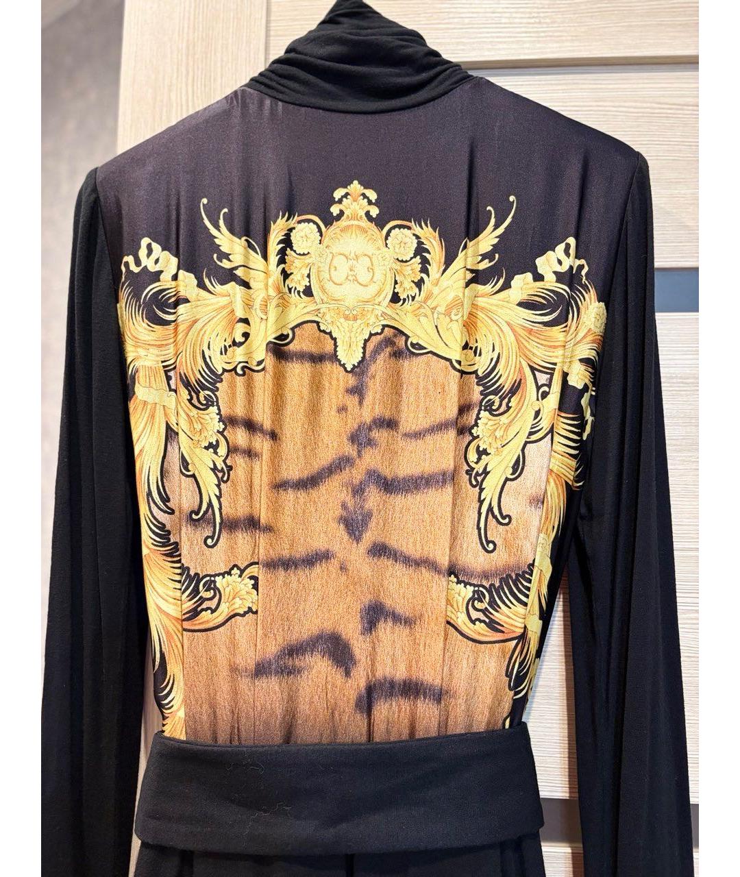 ROBERTO CAVALLI Черное платье, фото 2