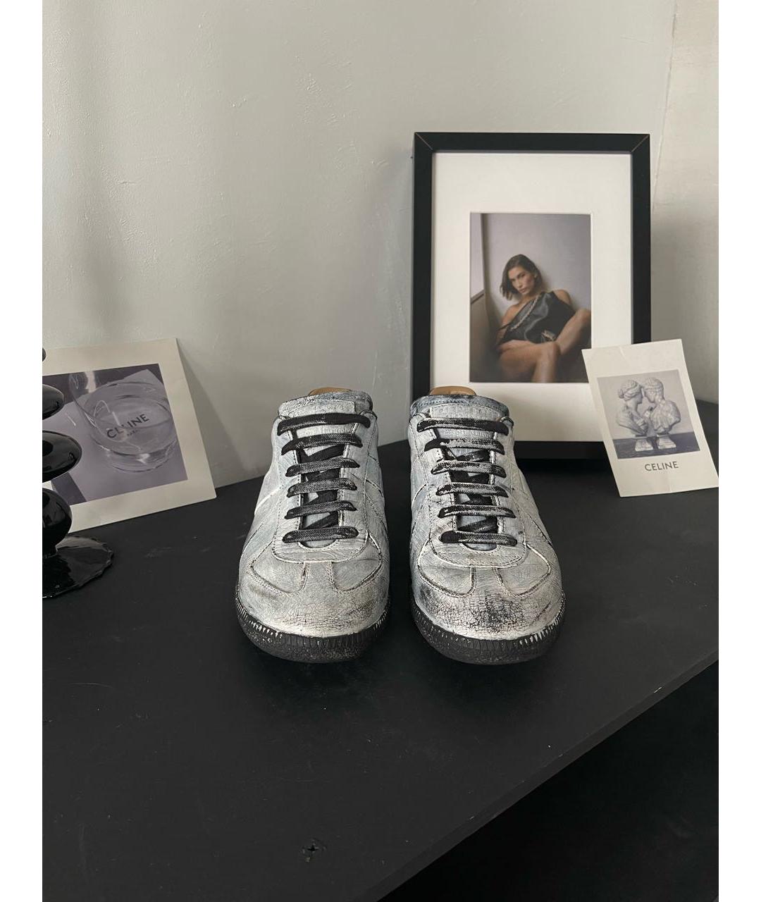 MAISON MARGIELA Низкие кроссовки / кеды, фото 3