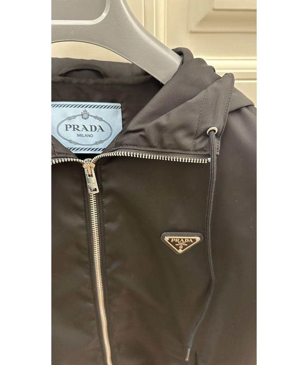 PRADA Темно-синяя куртка, фото 2