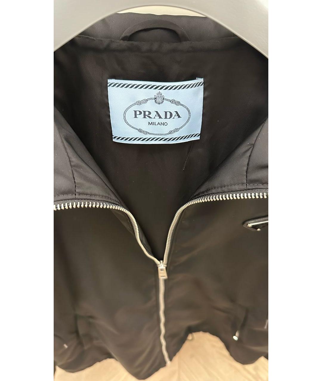 PRADA Темно-синяя куртка, фото 3