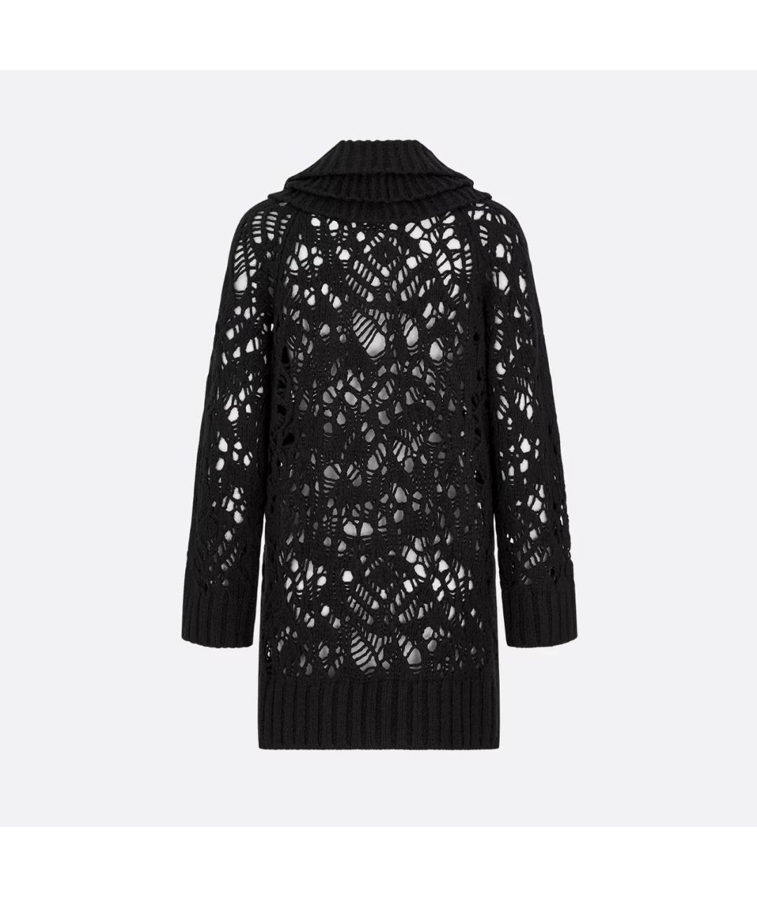 CHRISTIAN DIOR Черный джемпер / свитер, фото 2