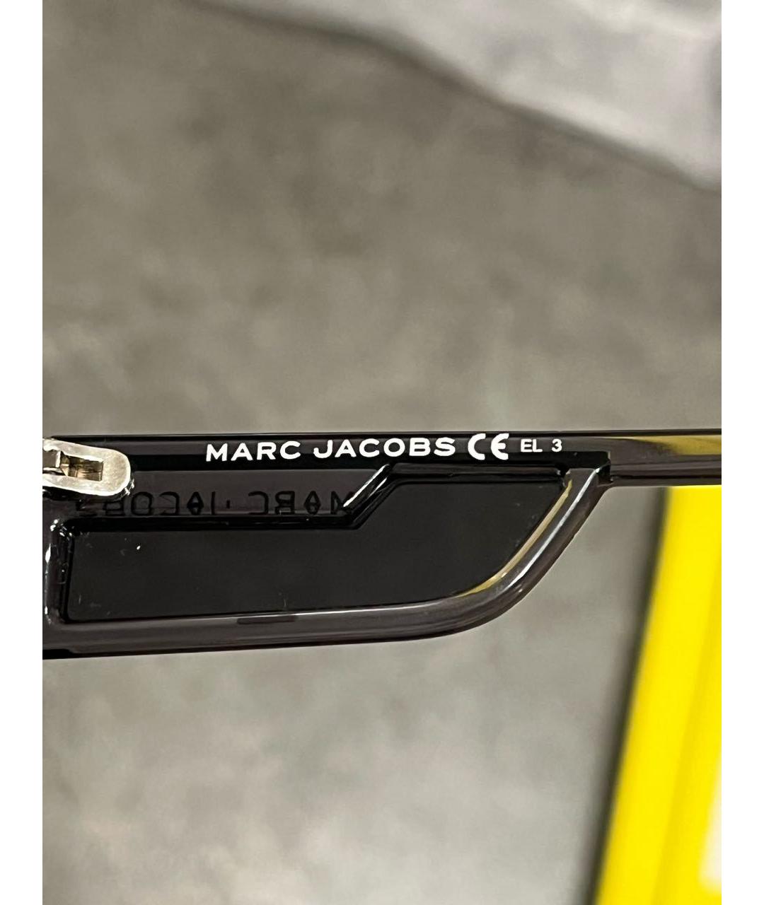 MARC JACOBS Черные пластиковые солнцезащитные очки, фото 3