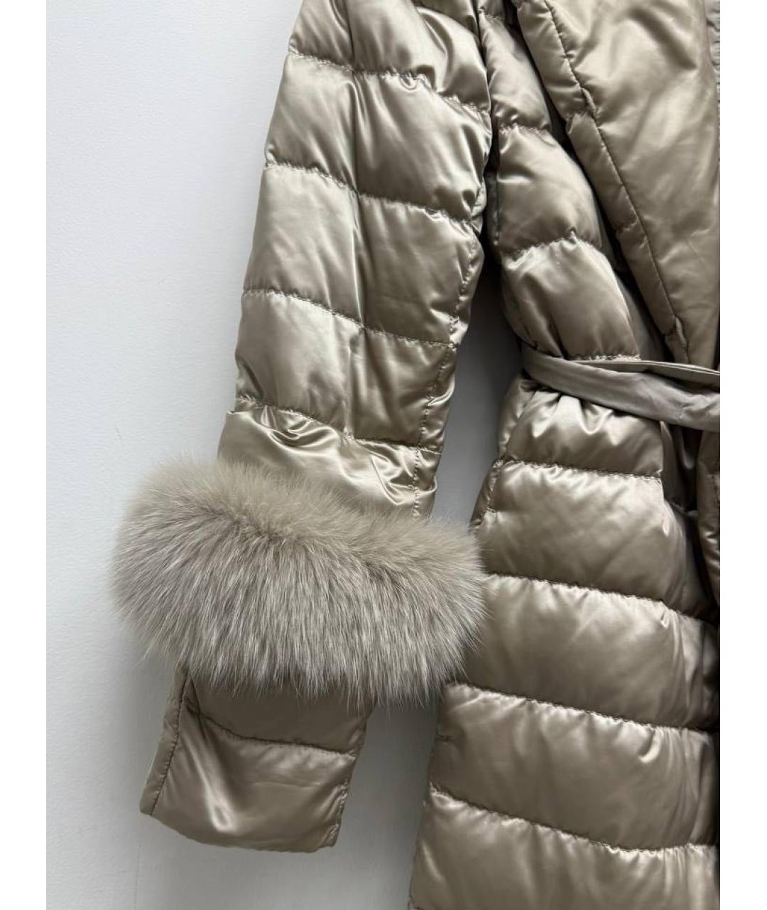 'S MAX MARA Бежевый пуховик, фото 4