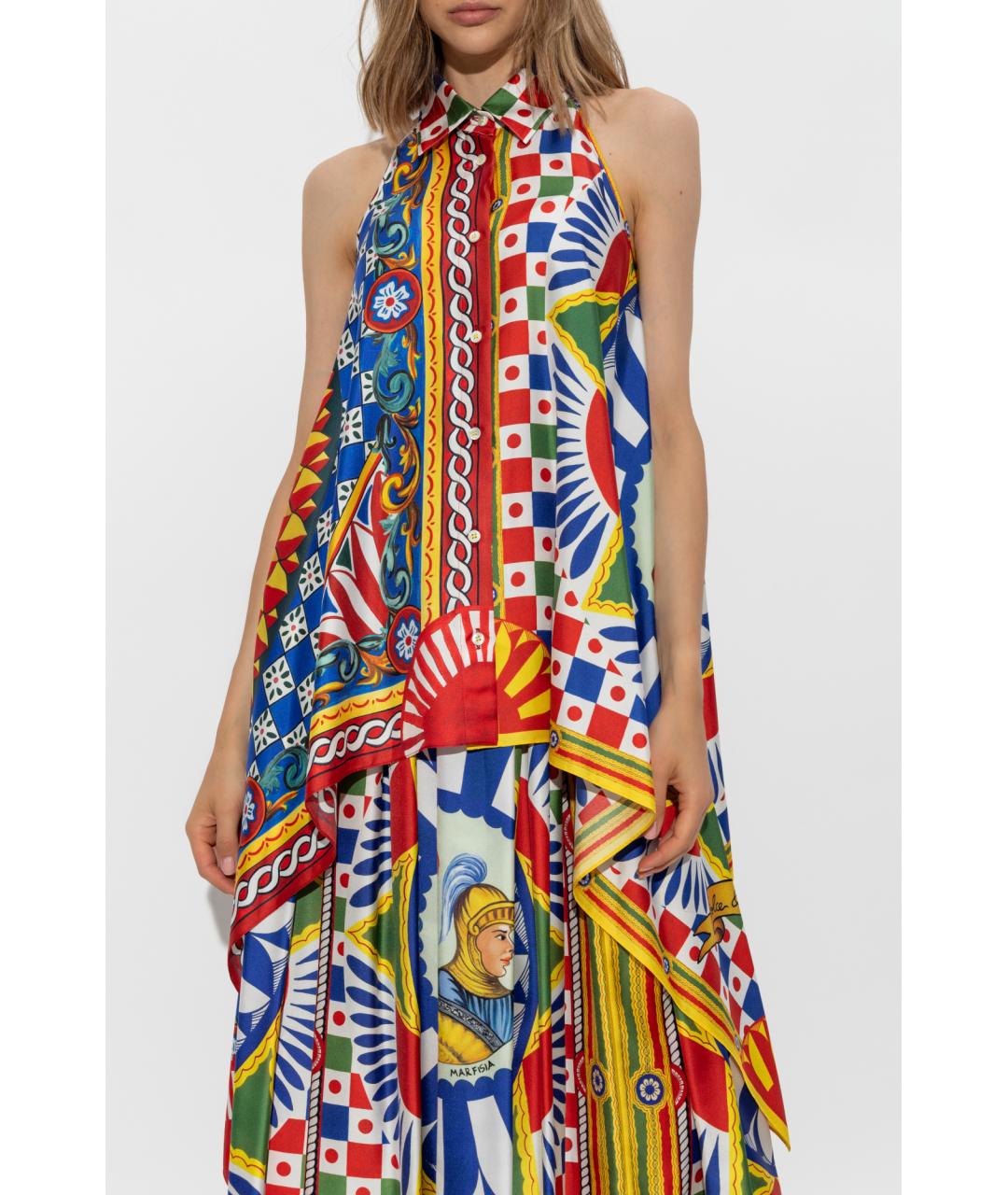 DOLCE&GABBANA Мульти блузы, фото 3