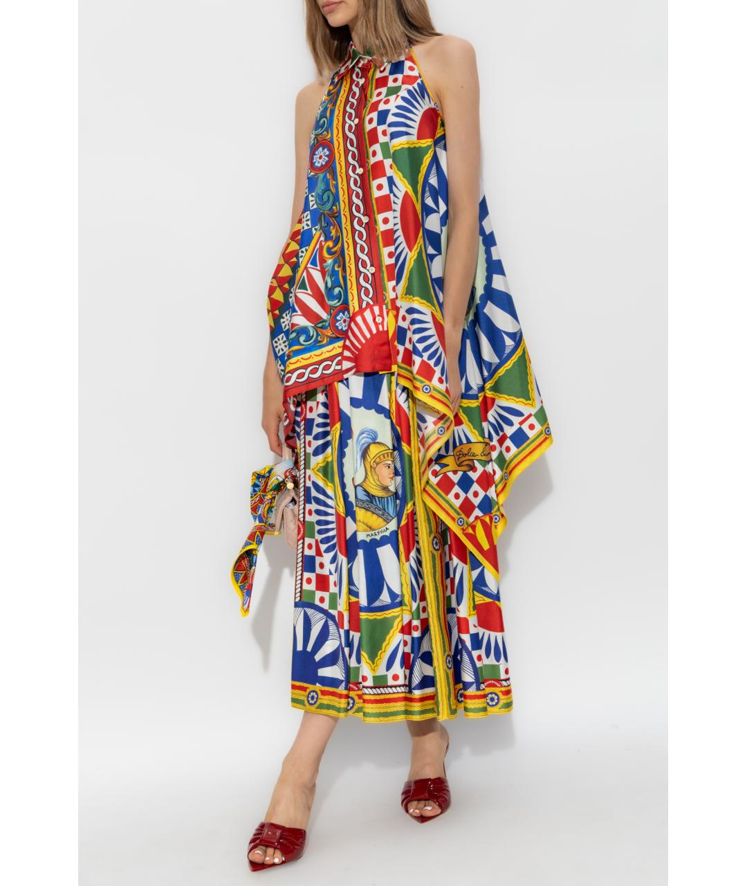 DOLCE&GABBANA Мульти блузы, фото 2