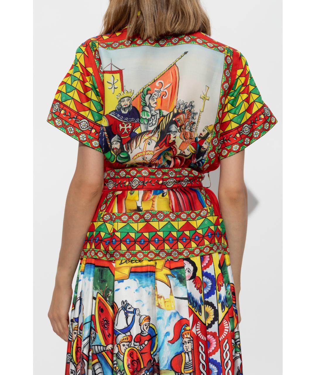 DOLCE&GABBANA Мульти блузы, фото 4
