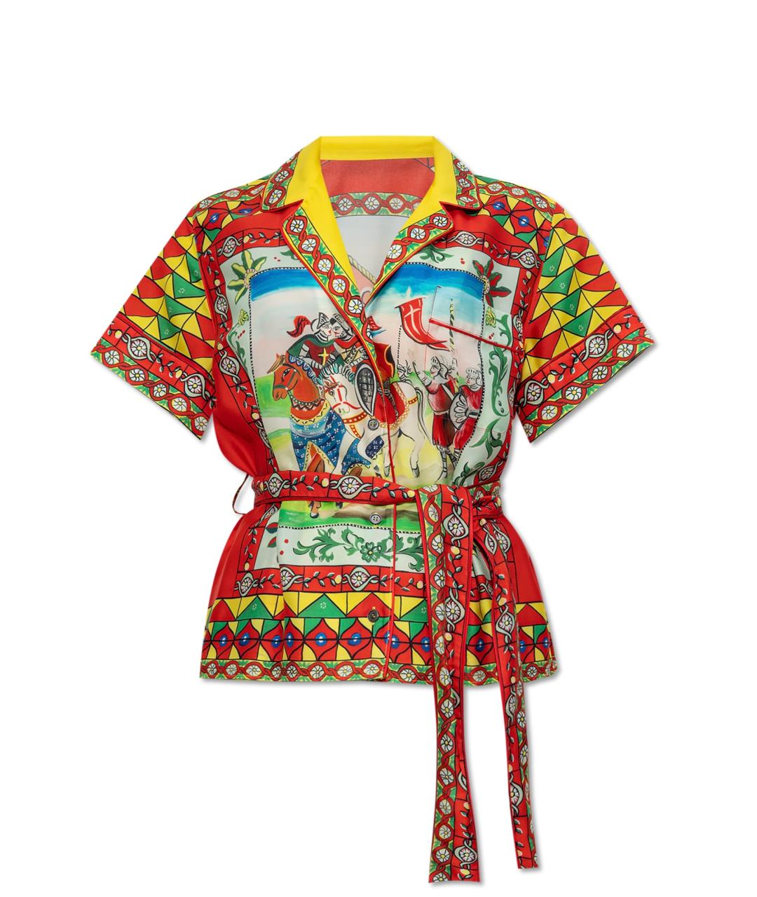 DOLCE&GABBANA Мульти блузы, фото 1