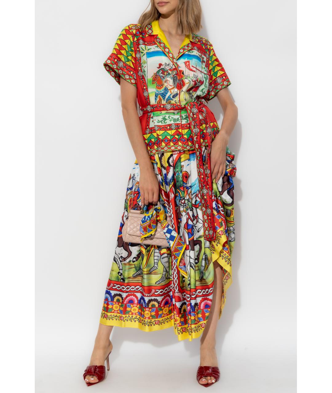 DOLCE&GABBANA Мульти блузы, фото 2