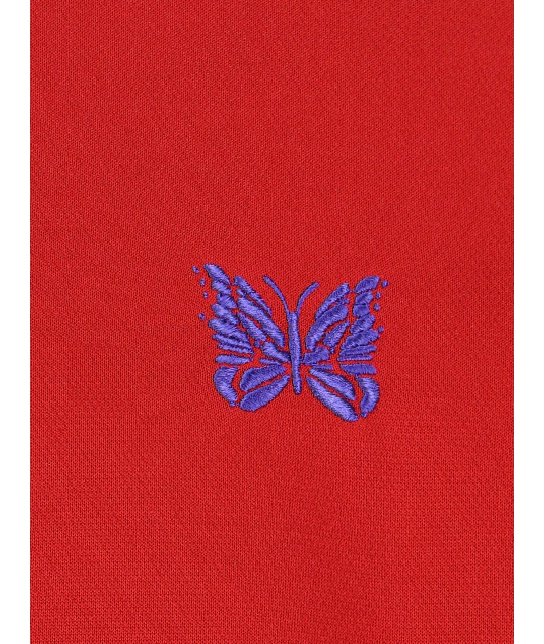 NEEDLES Красный полиэстеровый джемпер / свитер, фото 5