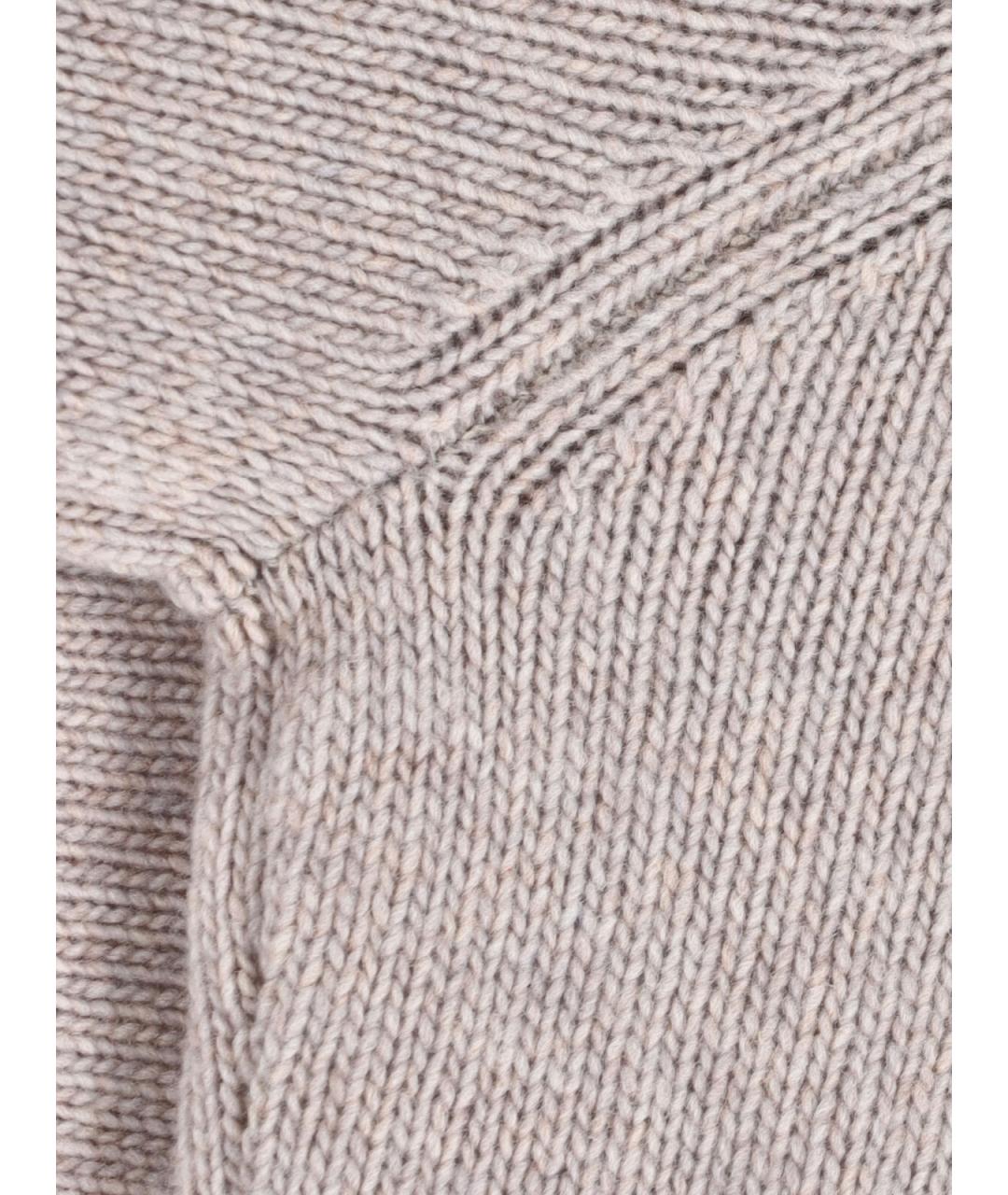 MAISON KITSUNE Серый шерстяной джемпер / свитер, фото 5