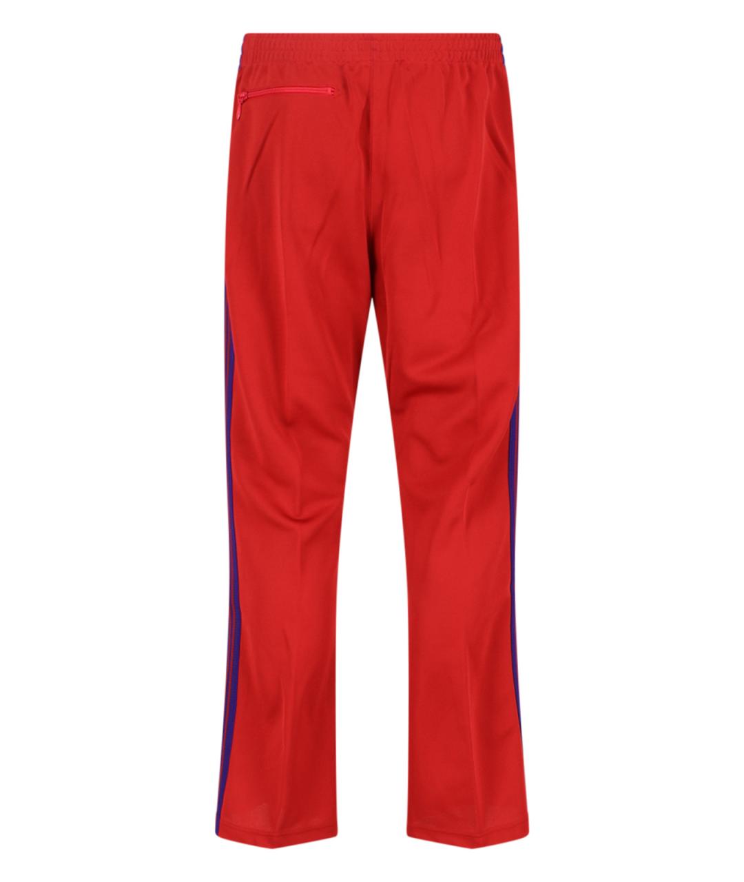 NEEDLES Красные полиэстеровые повседневные брюки, фото 2