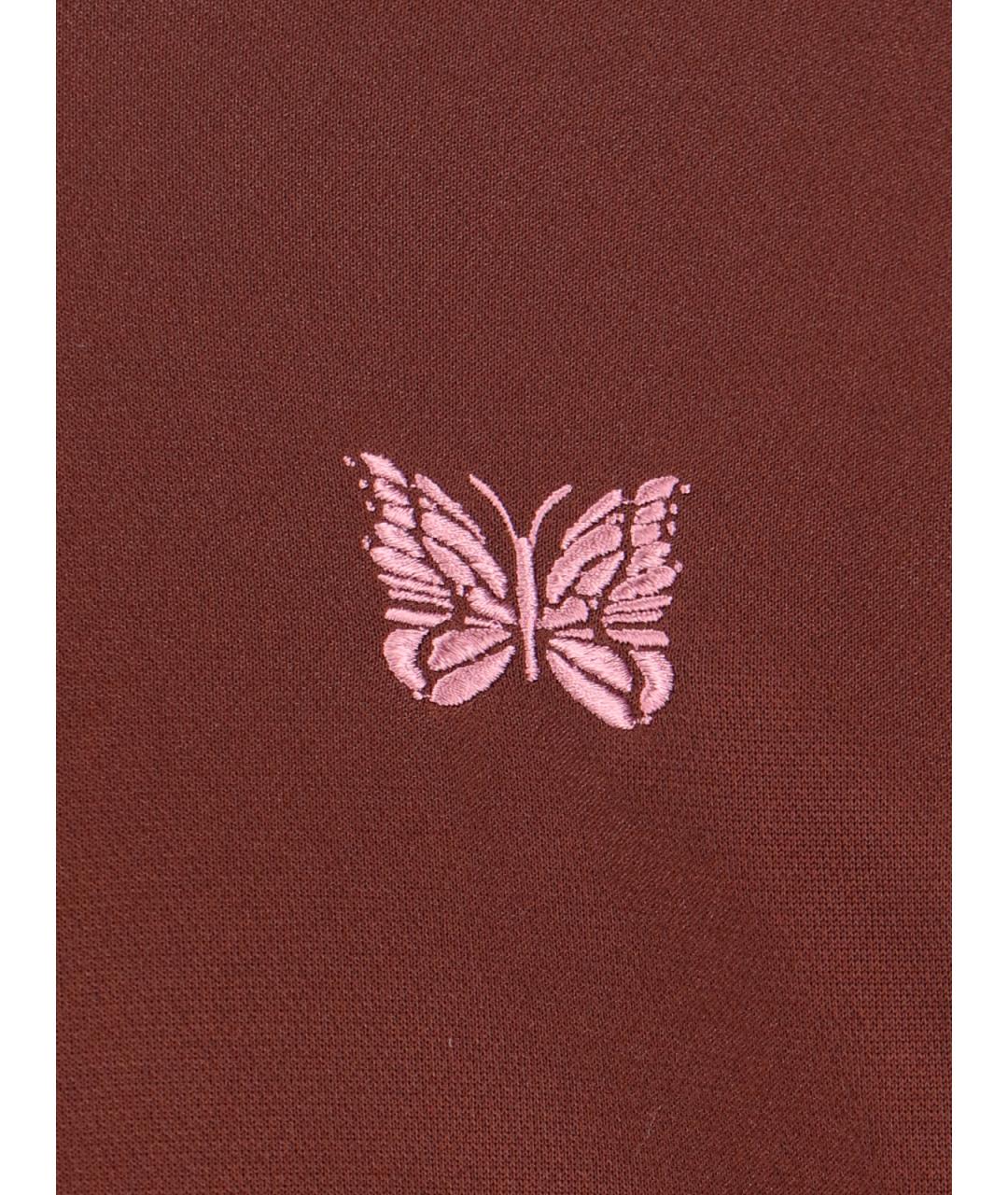 NEEDLES Коричневый полиэстеровый джемпер / свитер, фото 2