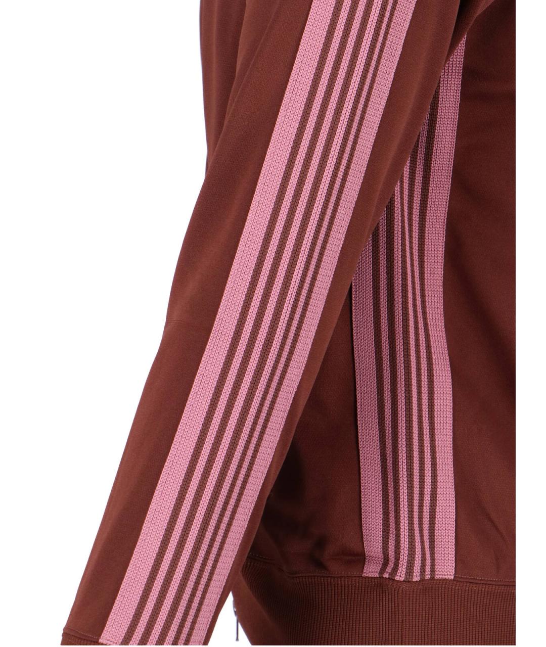 NEEDLES Коричневый полиэстеровый джемпер / свитер, фото 4