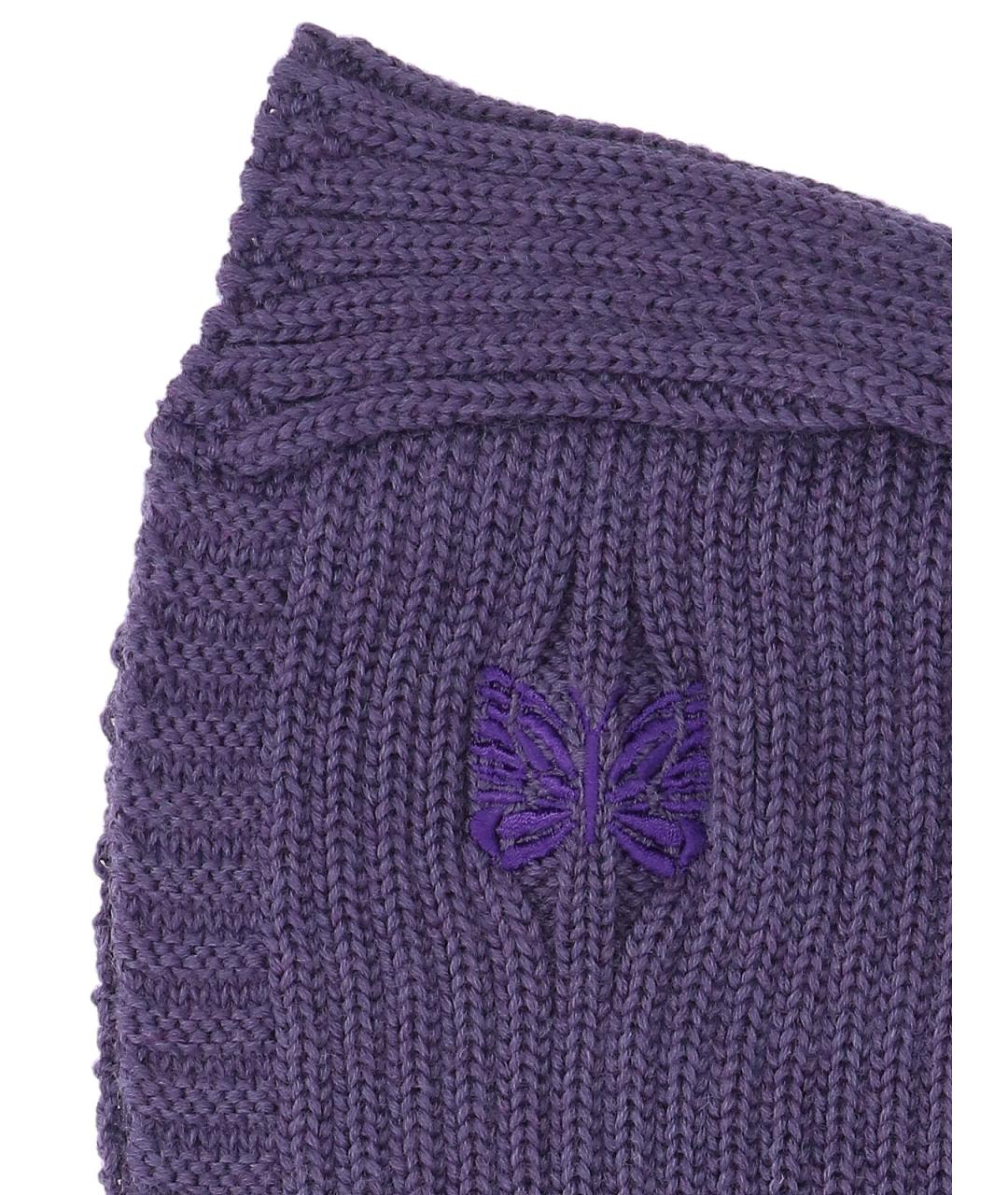 NEEDLES Фиолетовая шерстяная кепка/бейсболка, фото 2