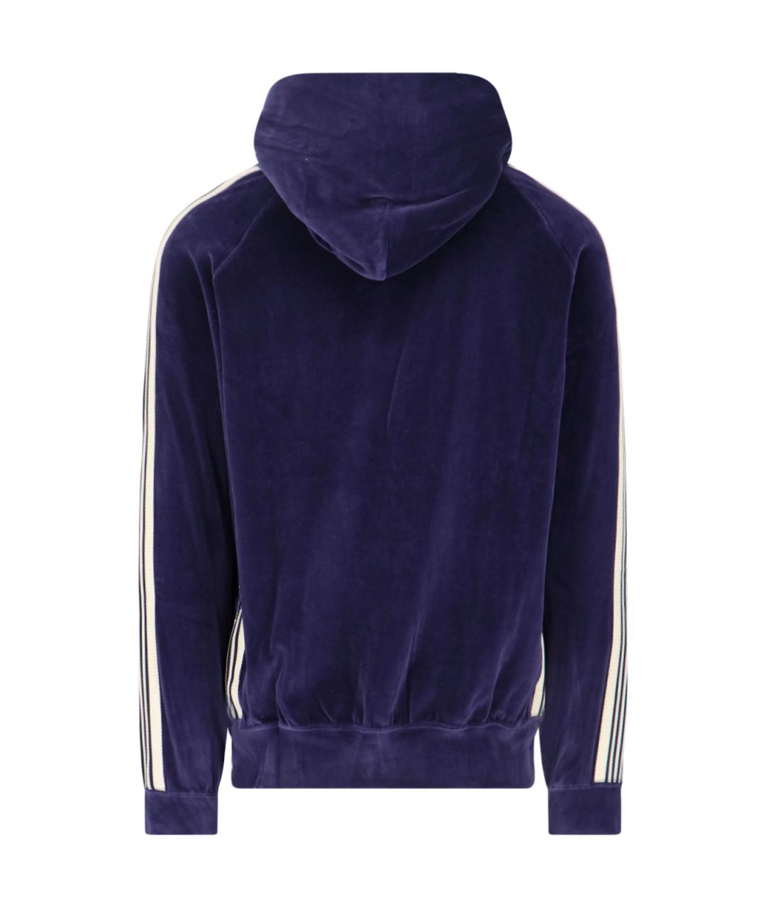 NEEDLES Синий хлопковый джемпер / свитер, фото 2