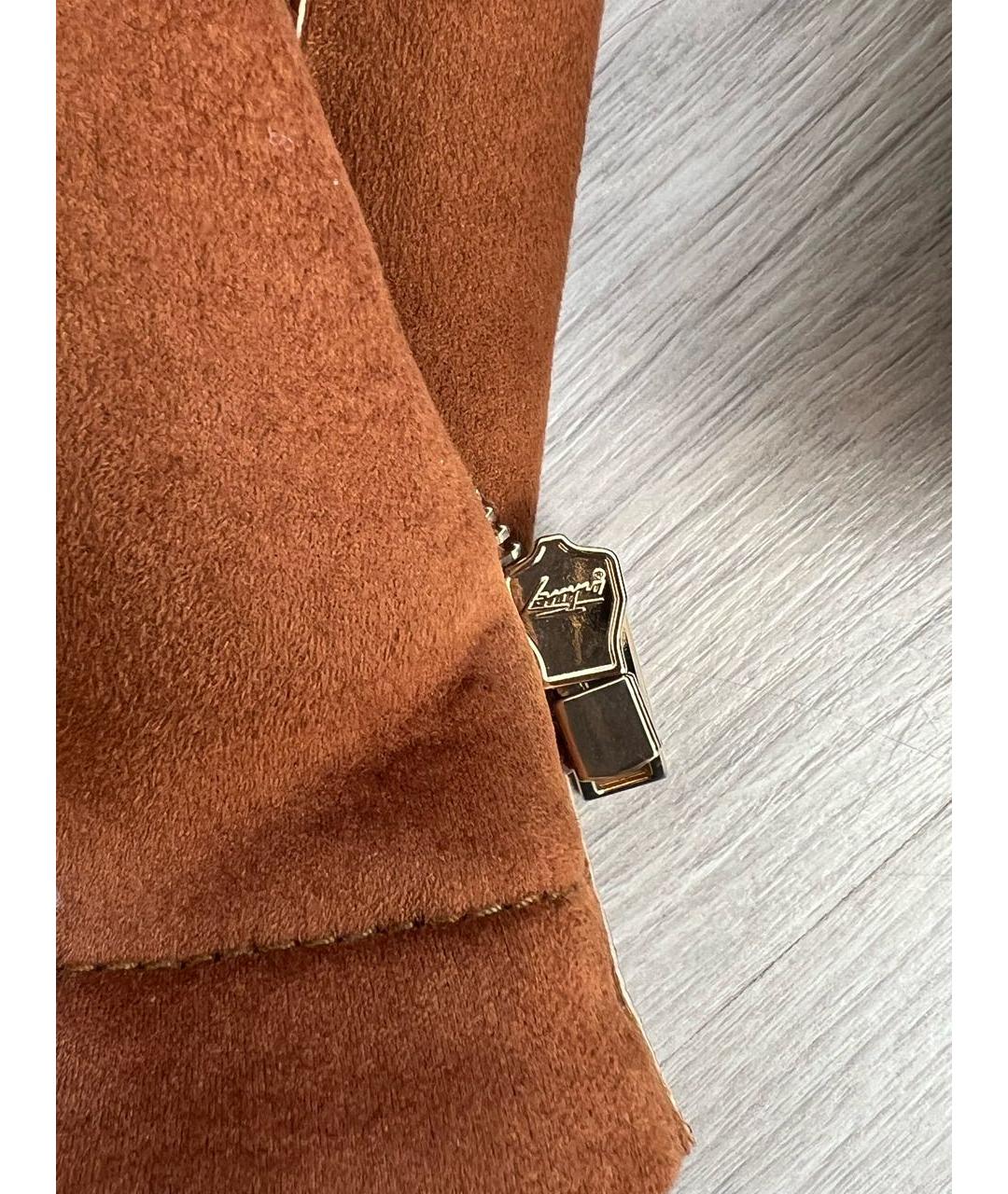 STELLA MCCARTNEY Коричневая дубленка, фото 5