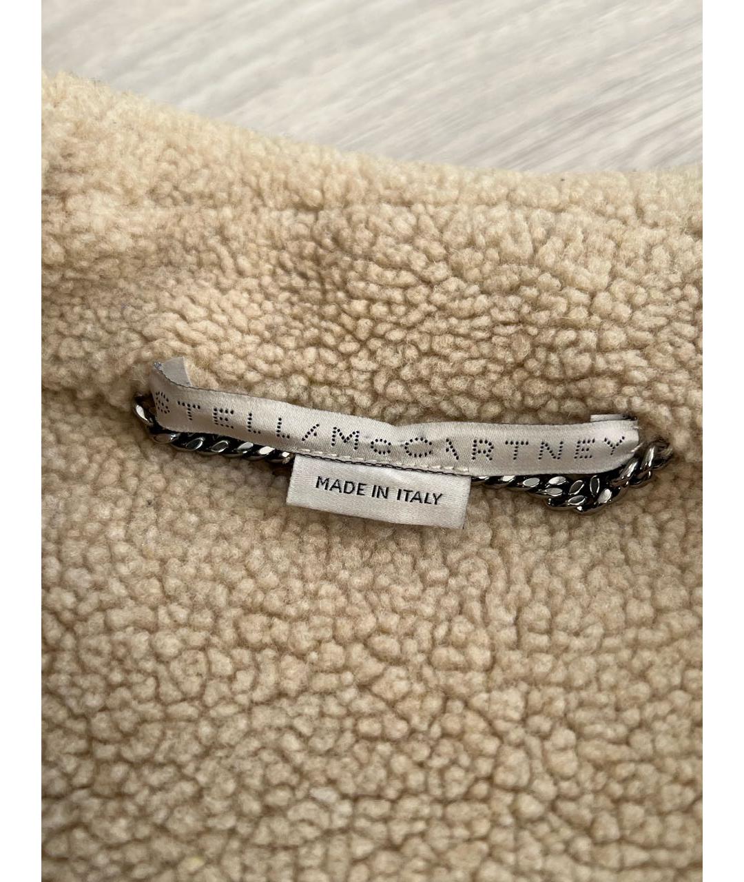 STELLA MCCARTNEY Коричневая дубленка, фото 4