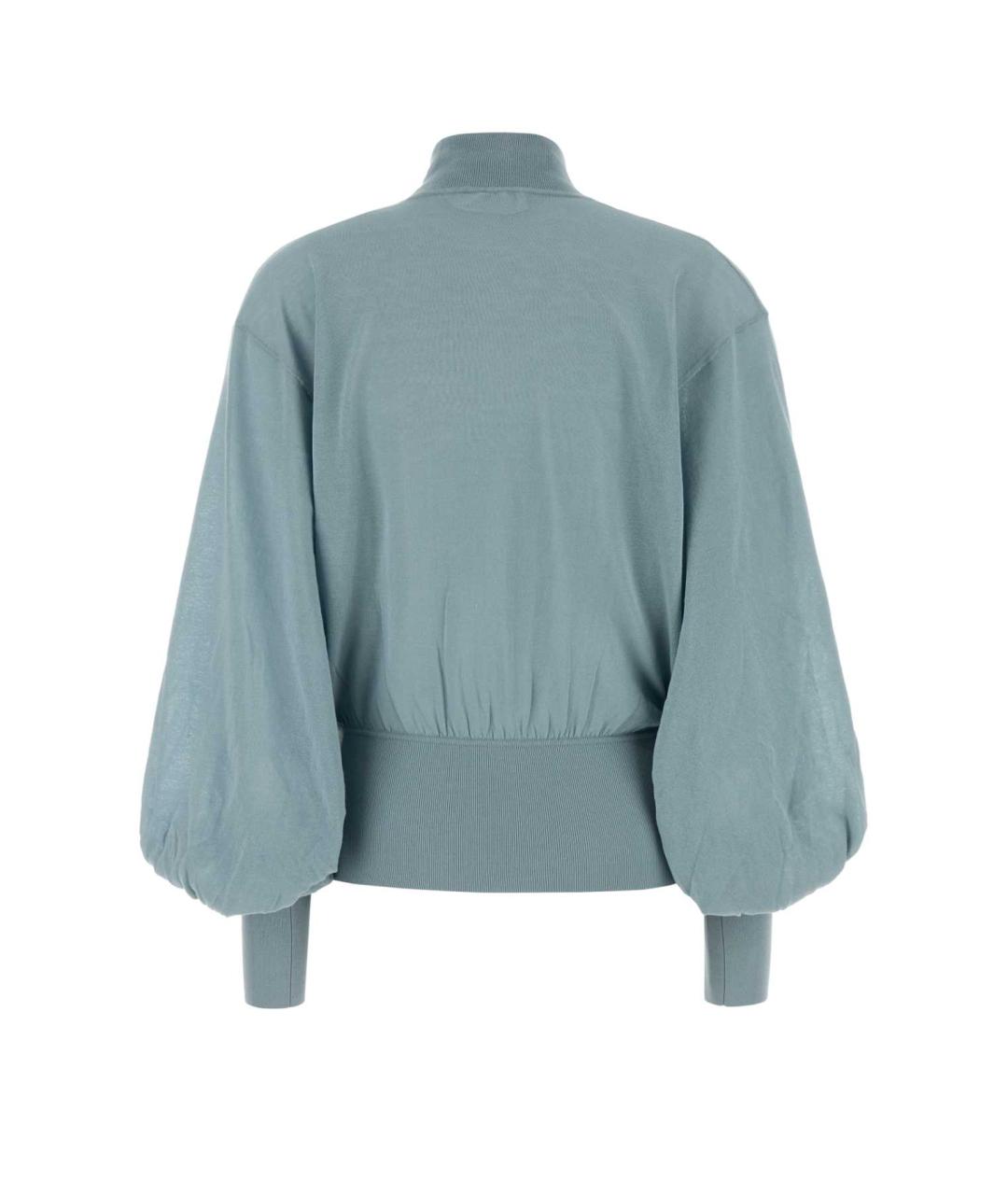 ZIMMERMANN Голубой хлопковый джемпер / свитер, фото 2