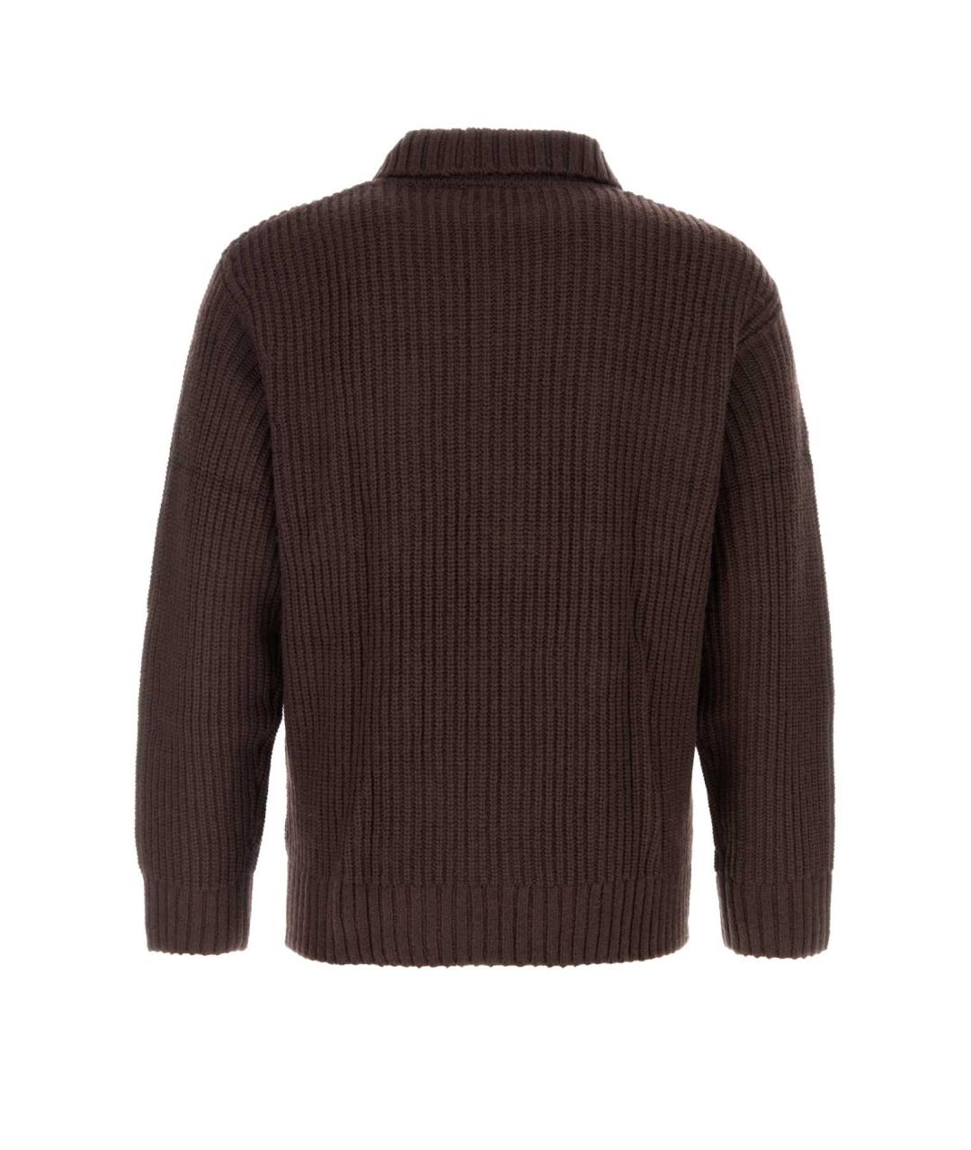 CARHARTT WIP Коричневый синтетический кардиган, фото 2