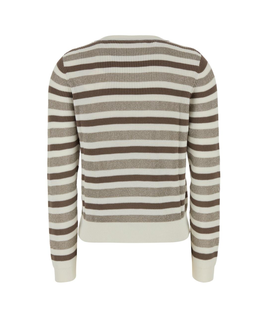 BRUNELLO CUCINELLI Мульти хлопковый джемпер / свитер, фото 2