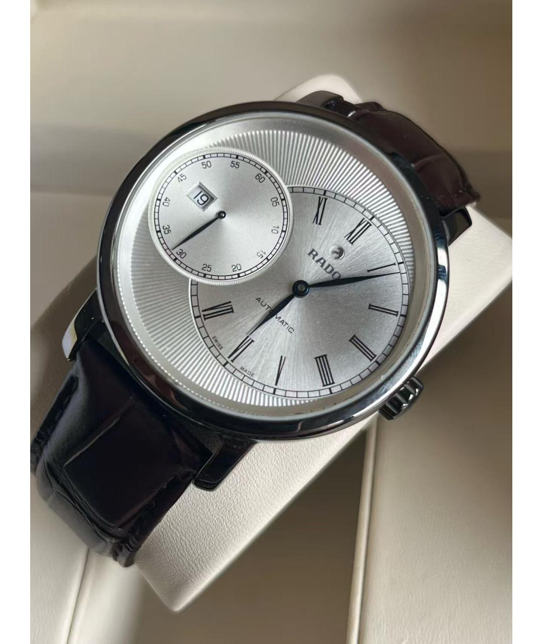RADO Серебряные титановые часы, фото 5