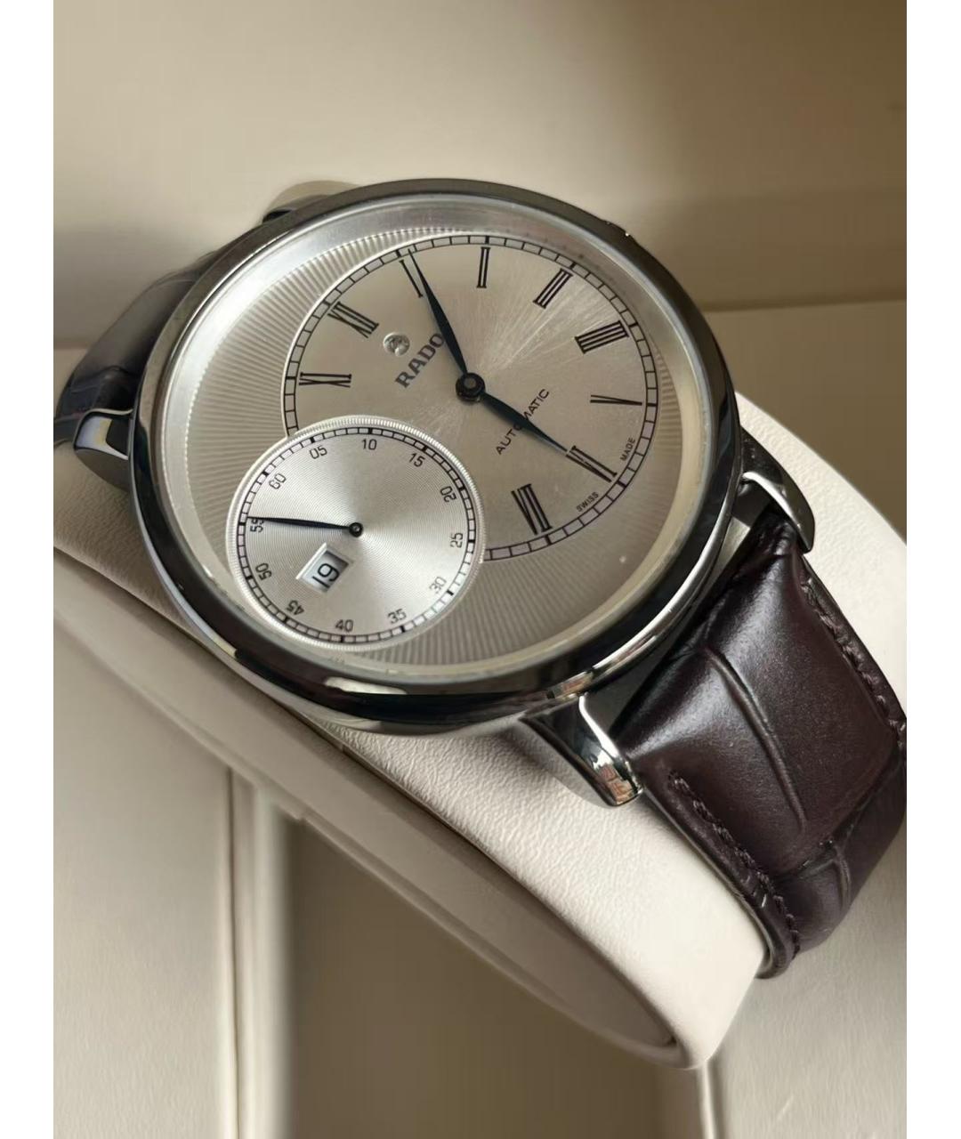 RADO Серебряные титановые часы, фото 4
