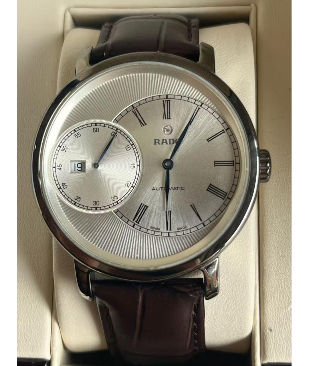 RADO Серебряные титановые часы, фото 2