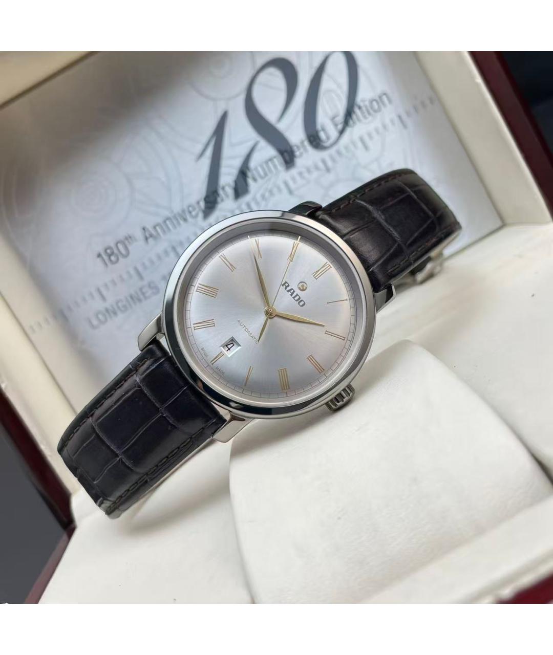 RADO Серебряные металлические часы, фото 8