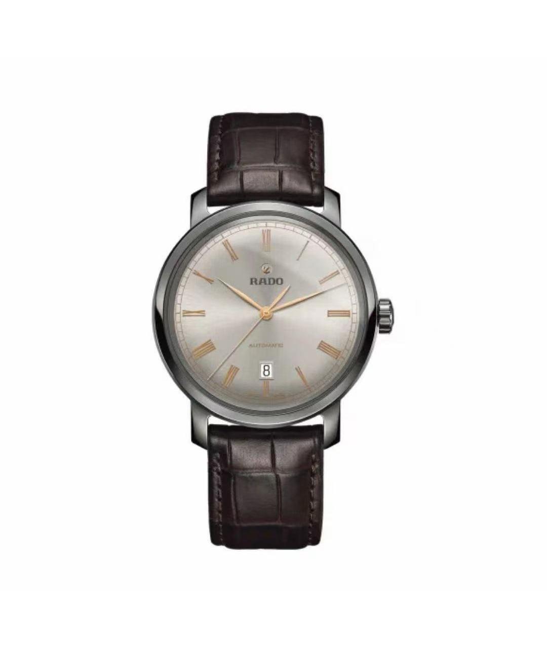 RADO Серебряные металлические часы, фото 1
