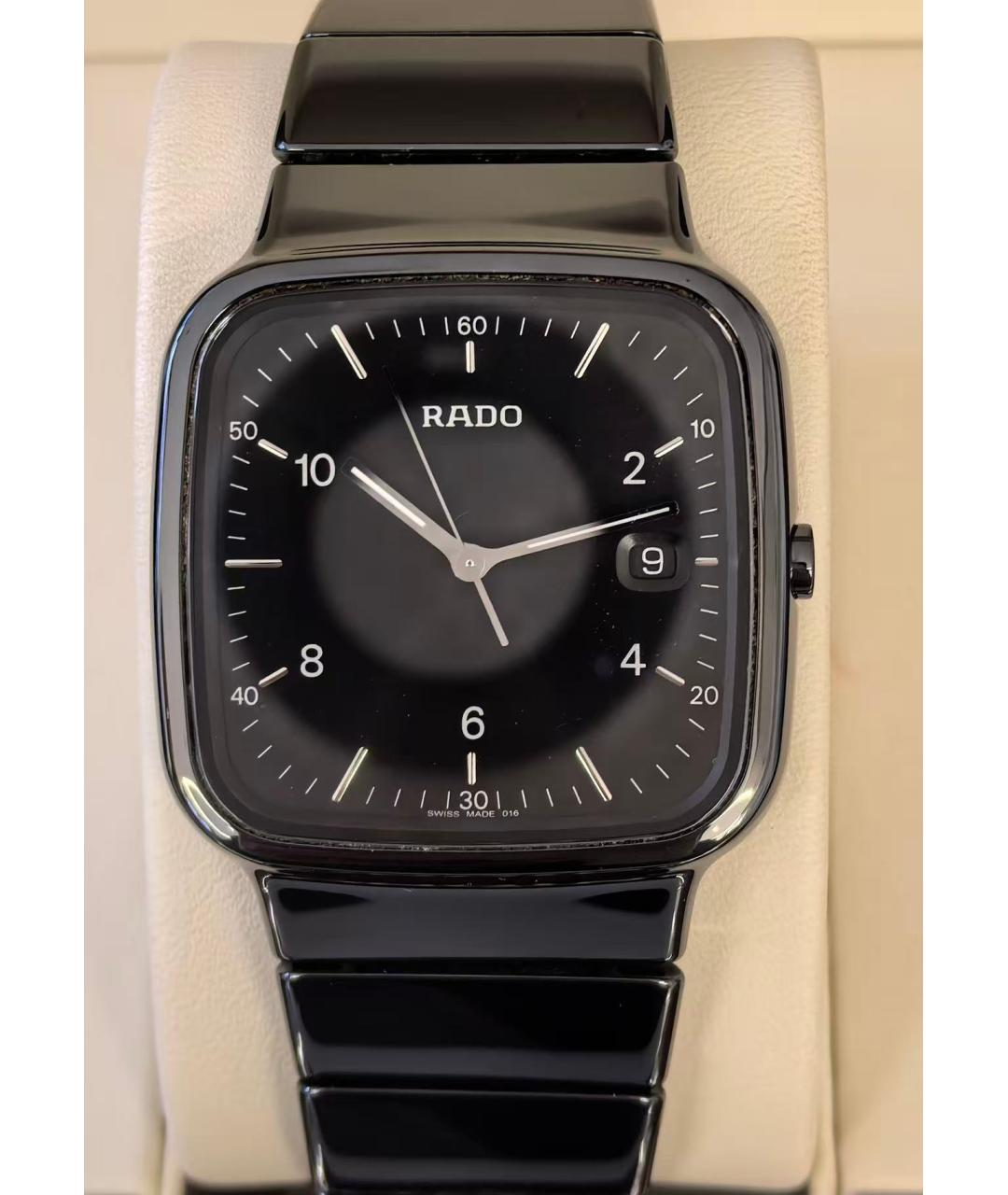 RADO Черные керамические часы, фото 2