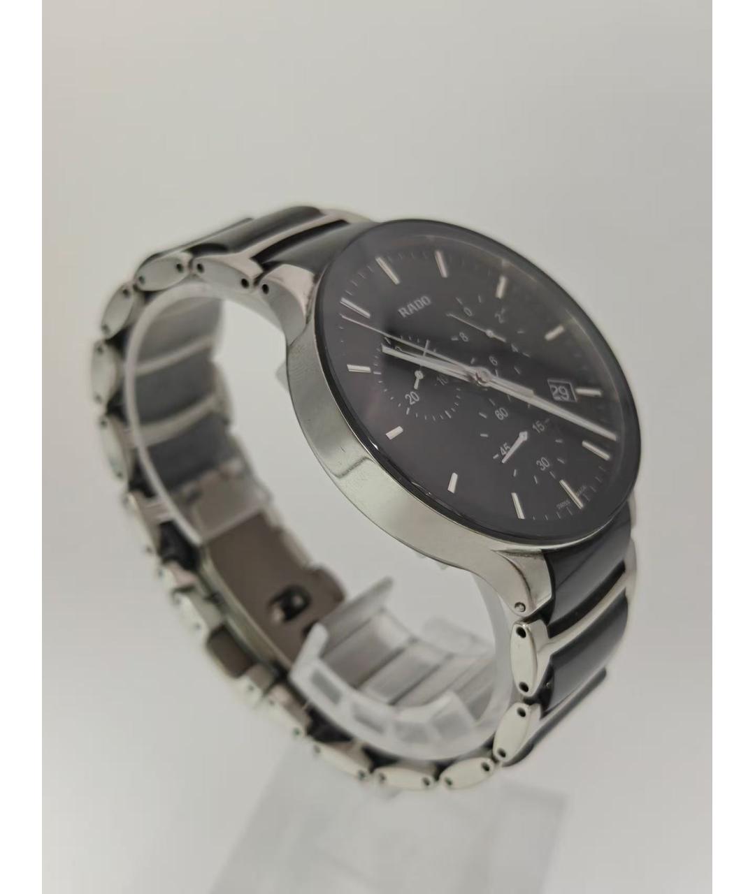 RADO Черные стальные часы, фото 6