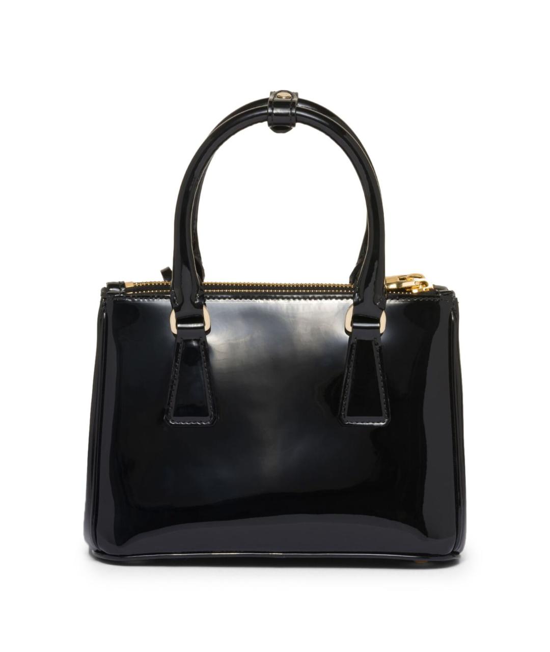 PRADA Черная кожаная сумка тоут, фото 4