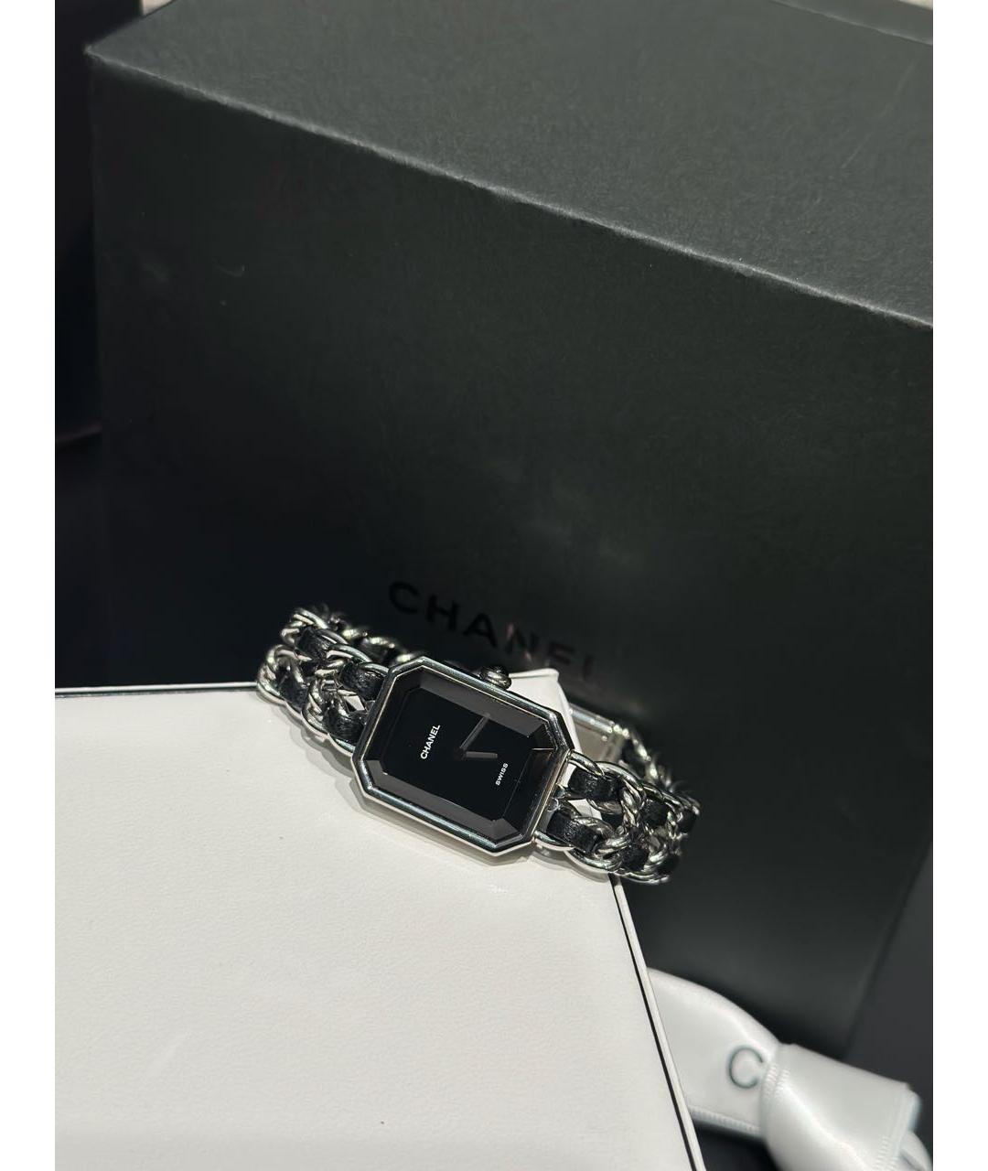 CHANEL Серебряные металлические часы, фото 7