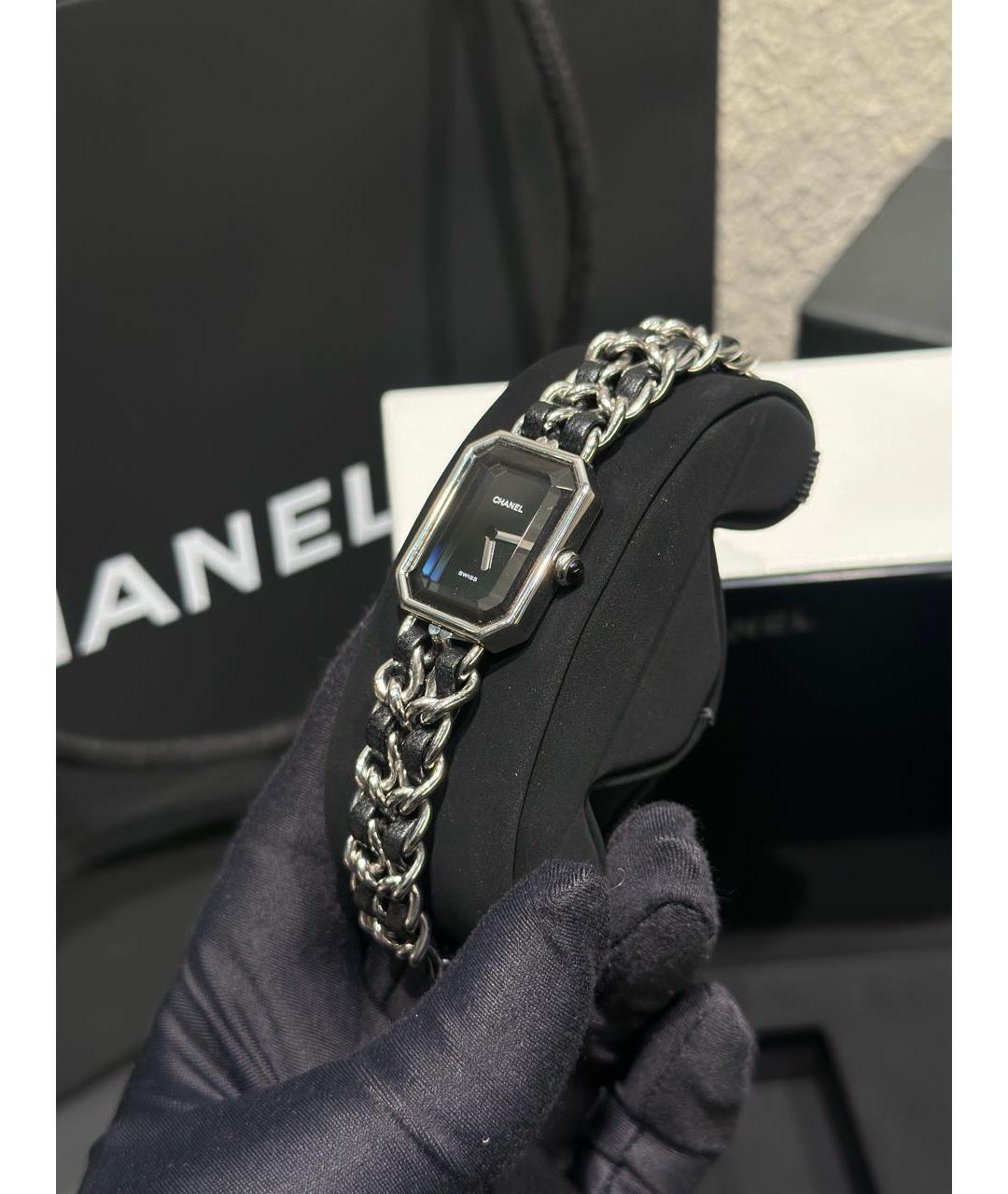 CHANEL Серебряные металлические часы, фото 4