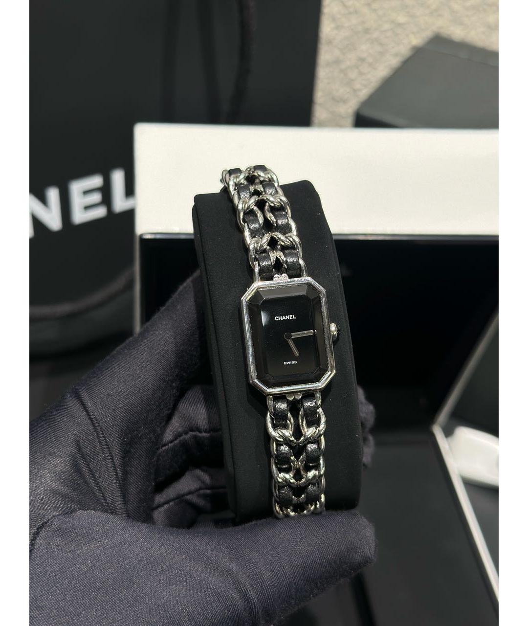 CHANEL Серебряные металлические часы, фото 5
