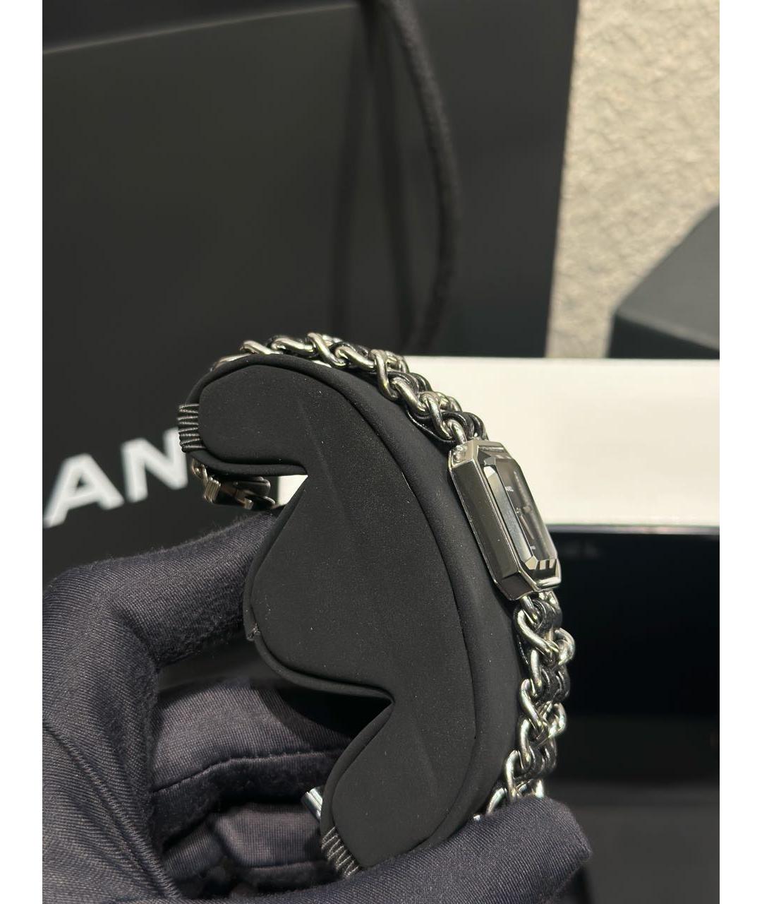 CHANEL Серебряные металлические часы, фото 3