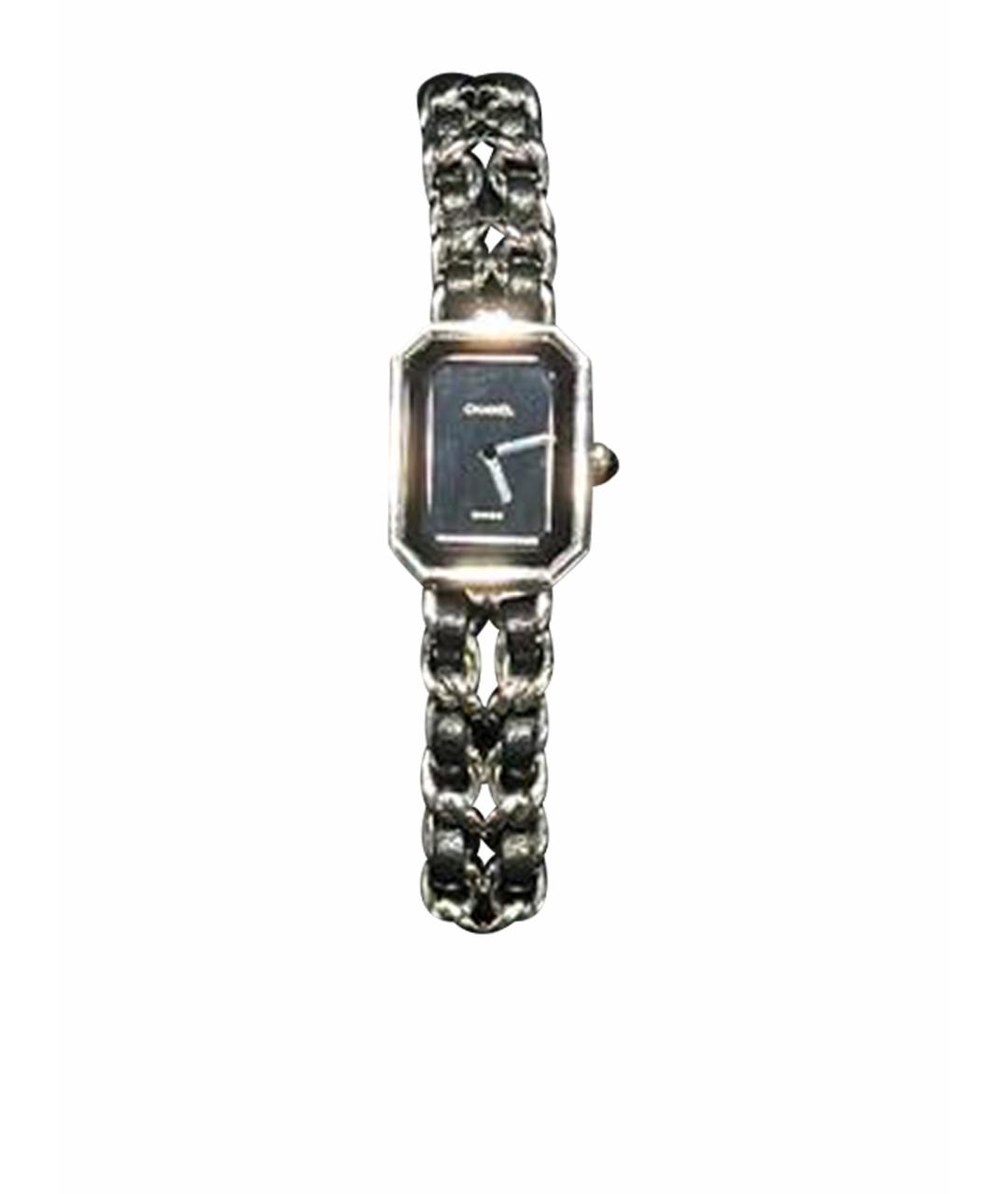 CHANEL Серебряные металлические часы, фото 1