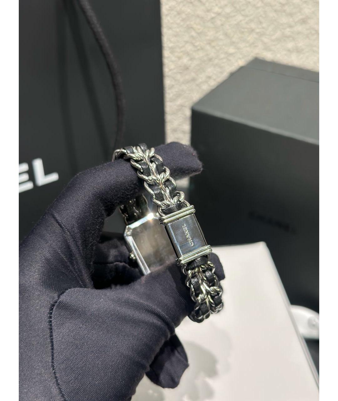 CHANEL Серебряные металлические часы, фото 6