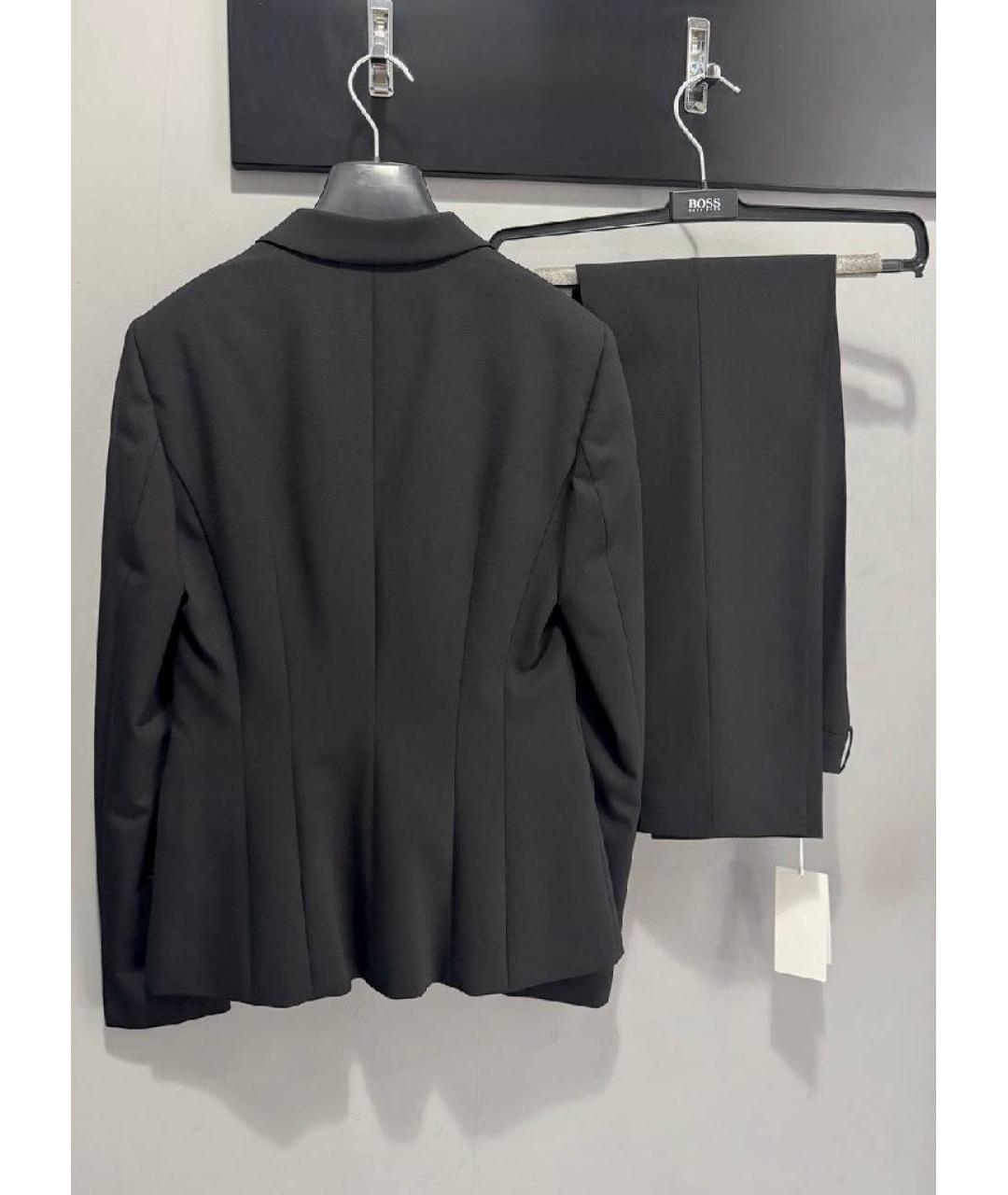 HUGO BOSS Черный шерстяной костюм с брюками, фото 4