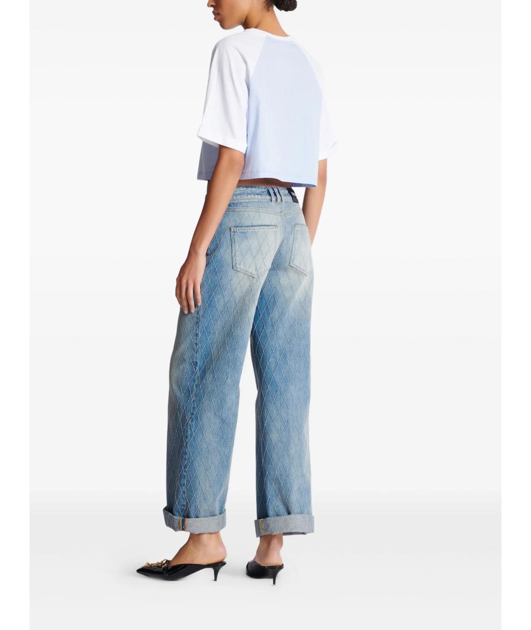 BALMAIN Мульти хлопковая футболка, фото 2