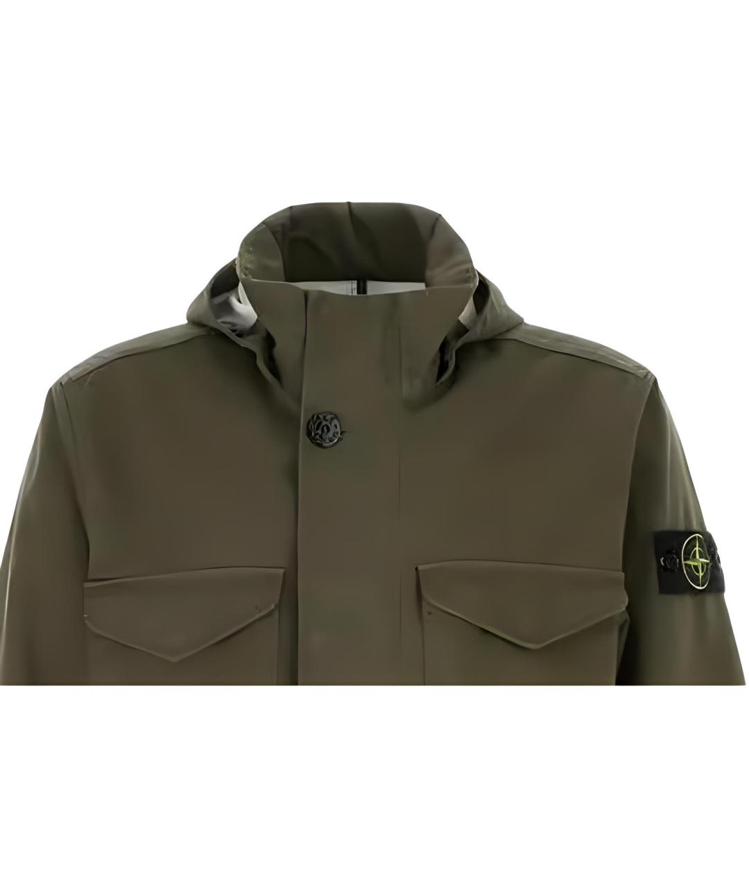 STONE ISLAND Зеленая куртка, фото 2